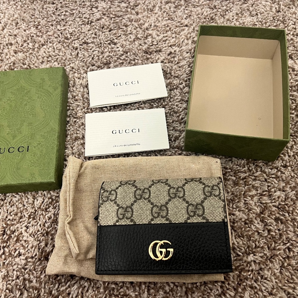 Gucci Marmont card case wallet
